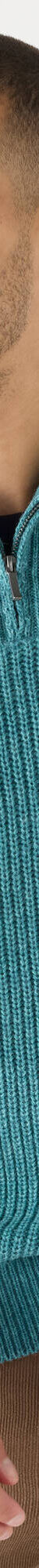 Pull col camionneur côte anglaise 30% laine (céladon mouliné) Pull col camionneur côte anglaise 30% laine (céladon mouliné)